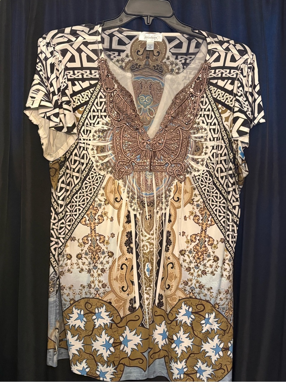 Bohemian Print Avenue Shirt